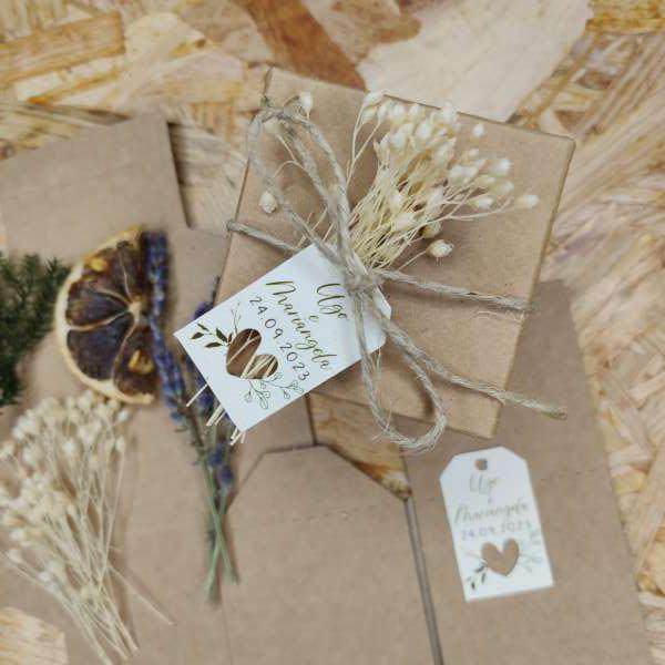 sacchetto portaconfetti matrimonio ecofriendly ecofattoart